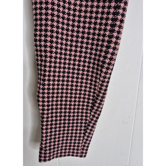 Old Navy High-Waisted Stevie Printed Ponte-Knit Pants Hounds Tooth Pattern Sz M - Picture 3 of 8